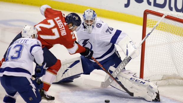 Louis Domingue Nick Bjugstad