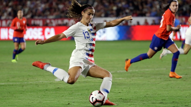 Alex Morgan, The Canadian Press Alex Morgan