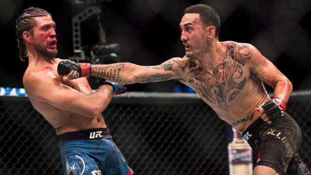 Max Holloway Brian Ortega, The Canadian Press Max Holloway Brian Ortega