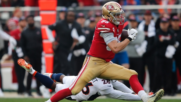 George Kittle, The Canadian Press George Kittle