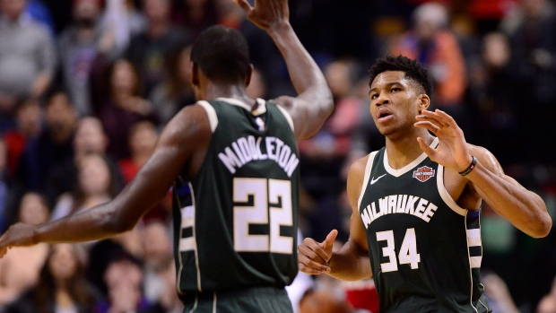 Giannis Antetokounmpo, The Canadian Press Giannis Antetokounmpo