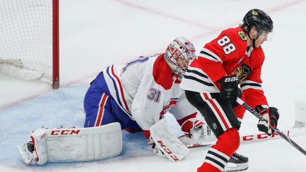 Carey Price and Patrick Kane