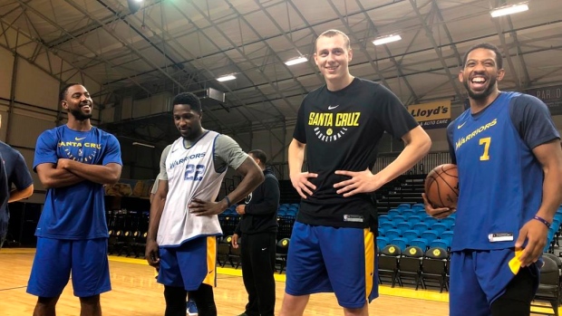 Golden State G League team , The Canadian Press Golden State G League team
