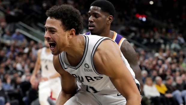 meet and greet Spurs' Bryn Forbes