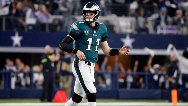 Carson Wentz, The Canadian Press Carson Wentz