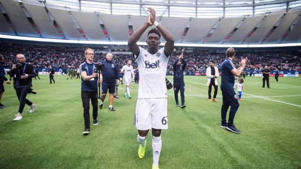 Alphonso Davies, The Canadian Press Alphonso Davies