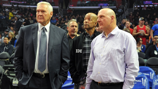 Jerry West and Steve Ballmer