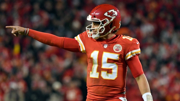 Patrick Mahomes, The Canadian Press Patrick Mahomes