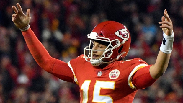 Patrick Mahomes, The Canadian Press Patrick Mahomes