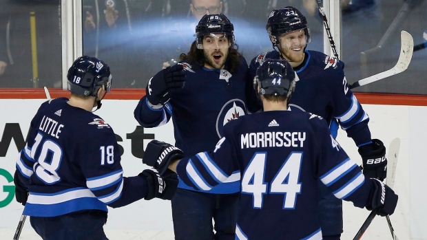 Winnipeg Jets celebrate , The Canadian Press Winnipeg Jets celebrate