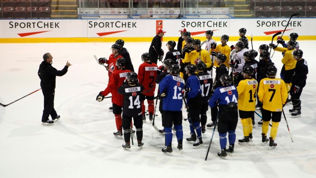 Team Canada junior camp, The Canadian Press Team Canada junior camp
