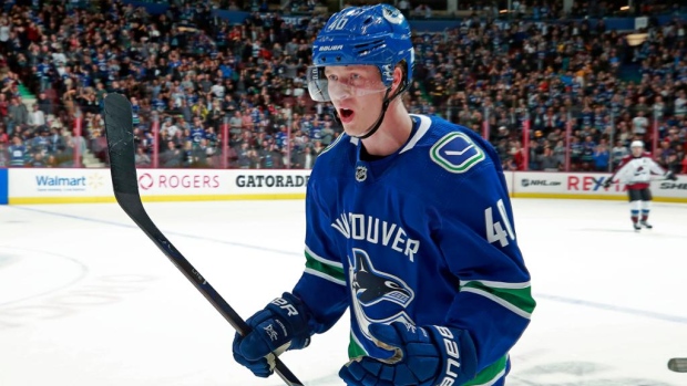 Elias Pettersson, The Canadian Press Elias Pettersson