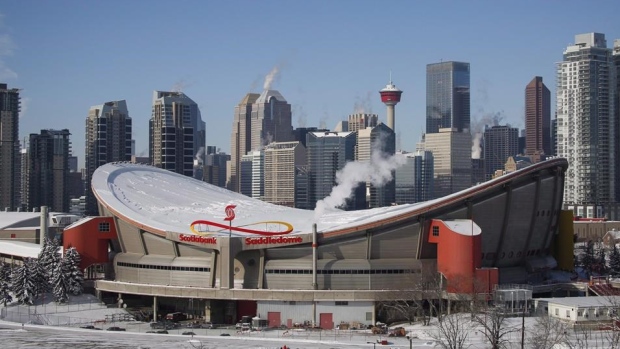 Saddledome Flames