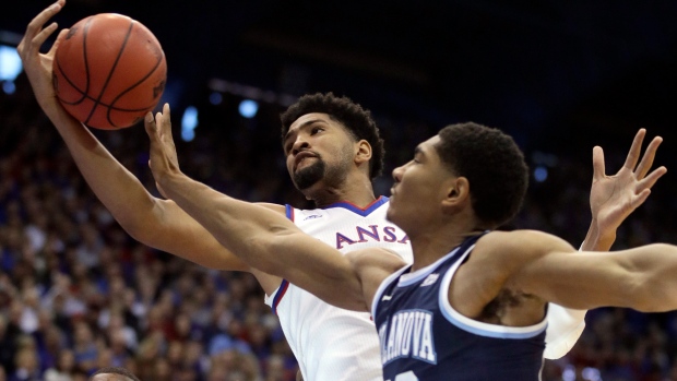 Dedric Lawson Jermaine Samuels , The Canadian Press Dedric Lawson Jermaine Samuels