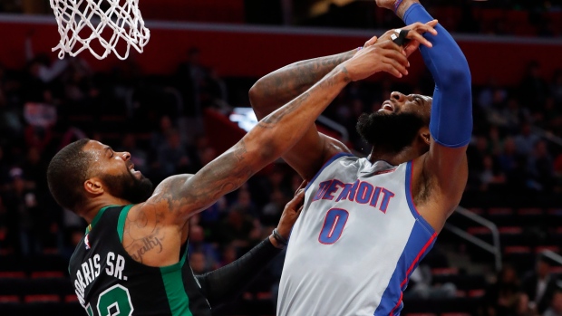 Marcus Morris Andre Drummond, The Canadian Press Marcus Morris Andre Drummond