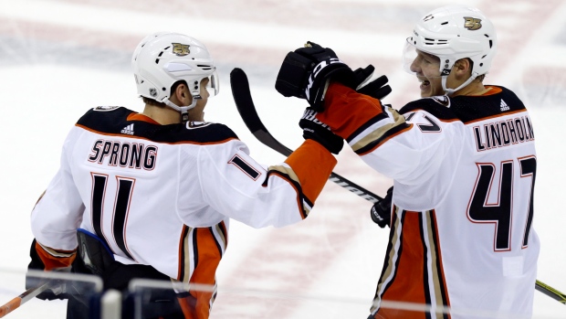 Daniel Sprong Hampus Lindholm, The Canadian Press Daniel Sprong Hampus Lindholm