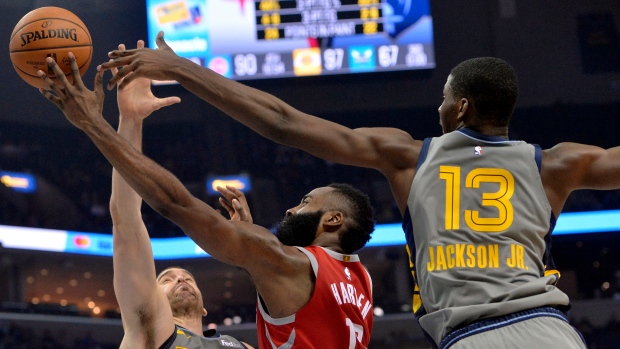 Marc Gasol Jaren Jackson Jr. James Harden, The Canadian Press Marc Gasol Jaren Jackson Jr. James Harden
