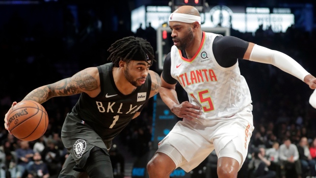 D'Angelo Russell Vince Carter, The Canadian Press D'Angelo Russell Vince Carter