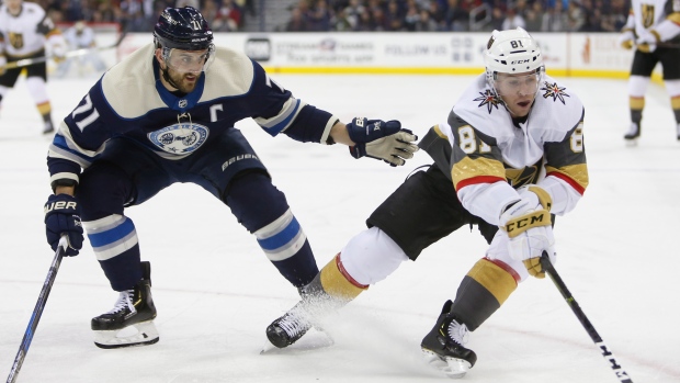 Nick Foligno Jonathan Marchessault, The Canadian Press Nick Foligno Jonathan Marchessault