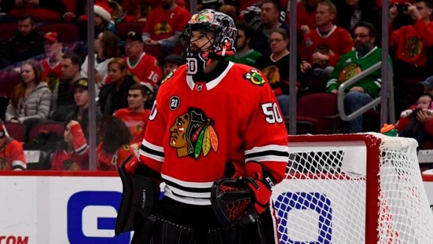 Devils goalie Corey Crawford retires from NHL