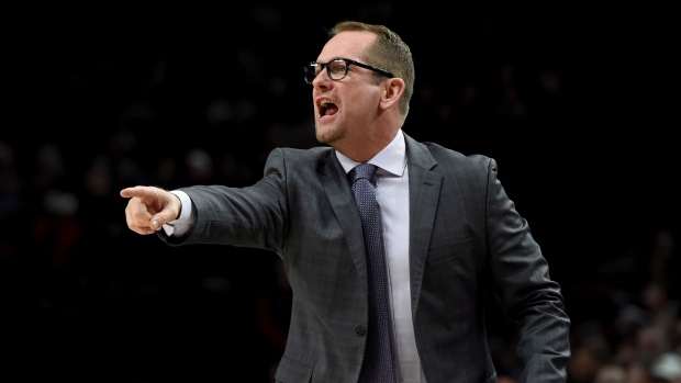Nick Nurse, The Canadian Press Nick Nurse