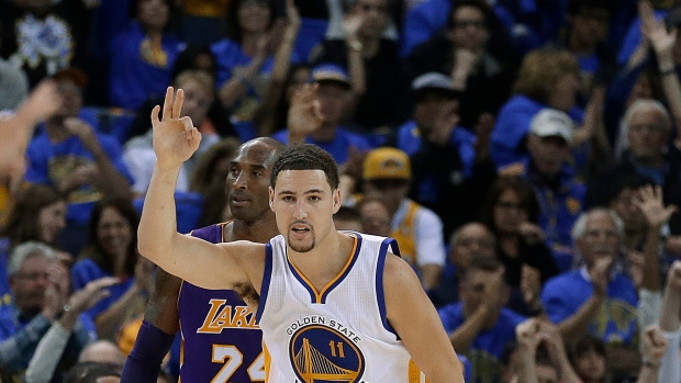 Klay Thompson, The Canadian Press Klay Thompson