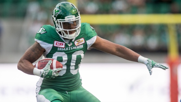 Spencer Moore, Saskatchewan Roughriders Spencer Moore
