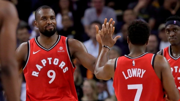 Serge Ibaka, Kyle Lowry 