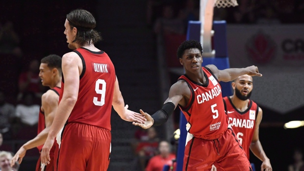 Kelly Olynyk RJ Barrett, The Canadian Press Kelly Olynyk RJ Barrett