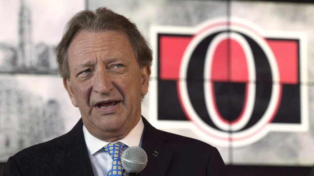 Ottawa Senators owner Eugene Melnyk , The Canadian Press Ottawa Senators owner Eugene Melnyk