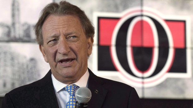 Ottawa Senators owner Eugene Melnyk , The Canadian Press Ottawa Senators owner Eugene Melnyk