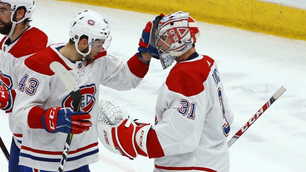 Carey Price and Michael Chaput