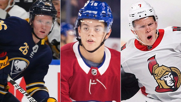 Dahlin, Kotkaniemi, Tkachuk, The Canadian Press Dahlin, Kotkaniemi, Tkachuk