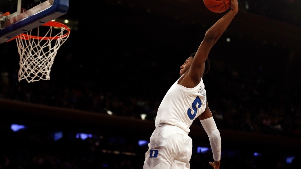 RJ Barrett, The Canadian Press RJ Barrett