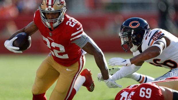 Matt Breida, The Canadian Press Matt Breida