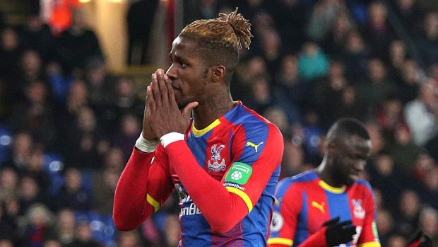 Wilfried Zaha, The Canadian Press Wilfried Zaha