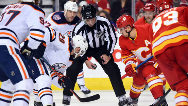 Oilers vs. Flames