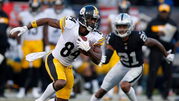 Antonio Brown , The Canadian Press Antonio Brown