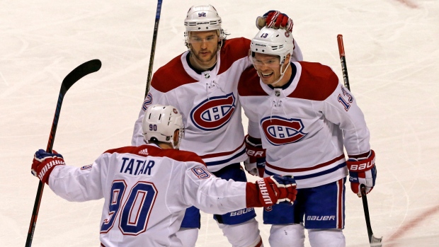 Tomas Tatar Jonathan Drouin Max Domi, The Canadian Press Tomas Tatar Jonathan Drouin Max Domi