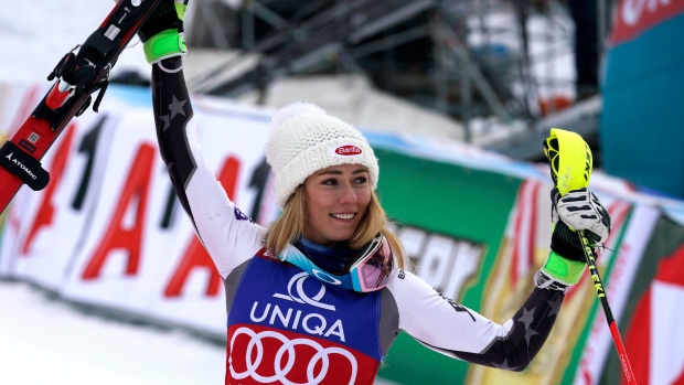 Mikaela Shiffrin, The Canadian Press Mikaela Shiffrin