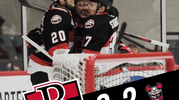 Belleville Senators celebrate