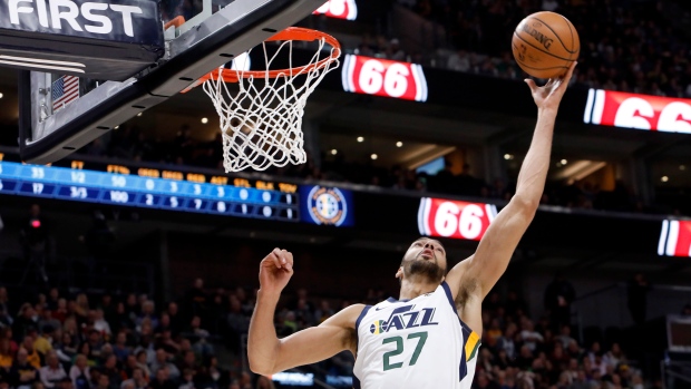 Rudy Gobert, The Canadian Press Rudy Gobert
