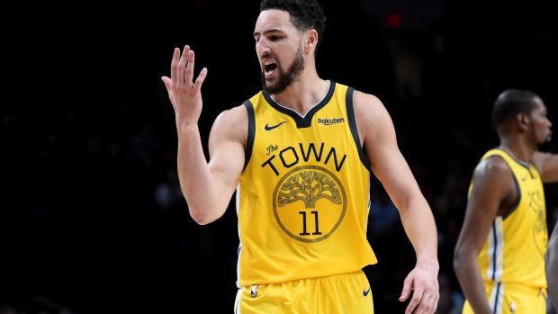 Klay Thompson, The Canadian Press Klay Thompson