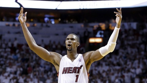 Chris Bosh, The Canadian Press Chris Bosh