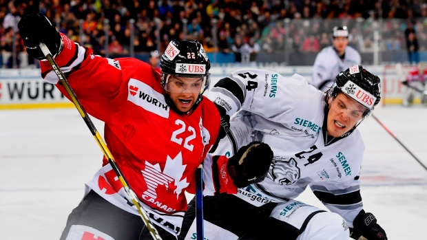 Zach Boychuk and Marcus Weber, The Canadian Press Zach Boychuk and Marcus Weber