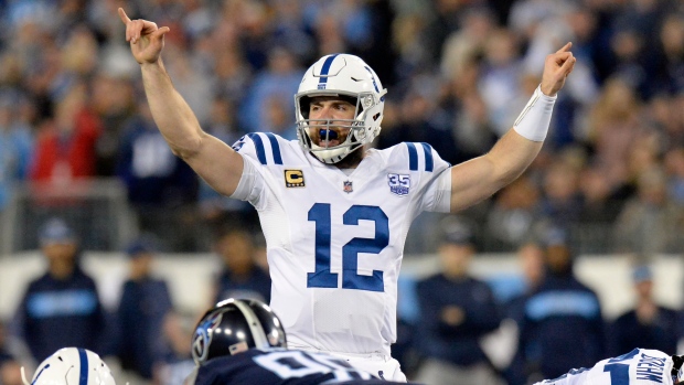 Andrew Luck, The Canadian Press Andrew Luck