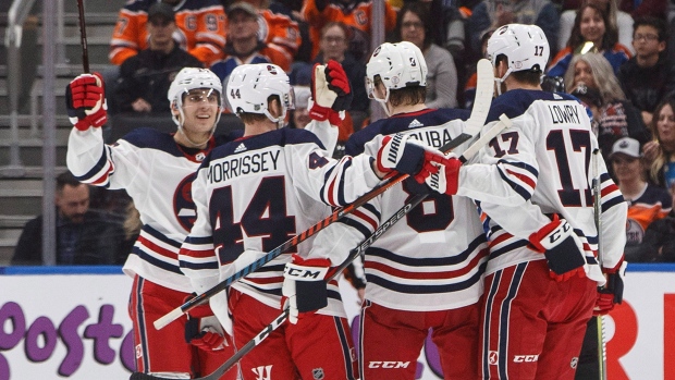 Winnipeg Jets Celebrate, The Canadian Press Winnipeg Jets Celebrate