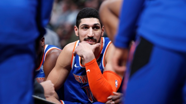 Enes Kanter, The Canadian Press Enes Kanter