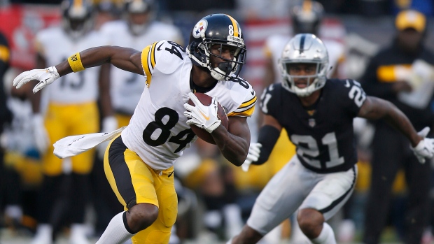 Antonio Brown, The Canadian Press Antonio Brown