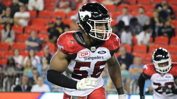 Jameer Thurman, Calgary Stampeders Jameer Thurman